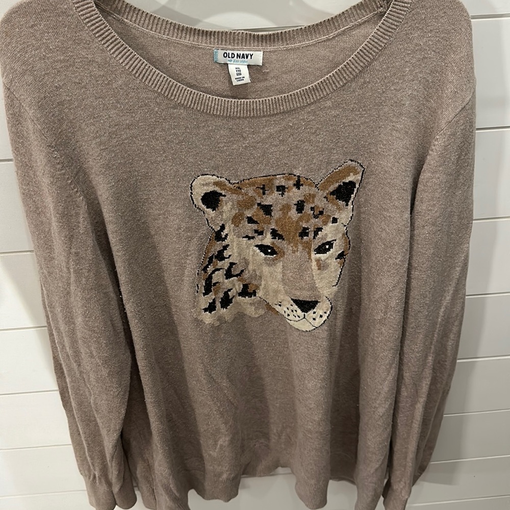 Cheetah sweater